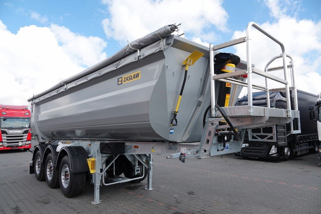 ZASŁAW WYWROTKA 26 m3 / FABRYCZNIE NOWA / STALOWA / RYN - قلابة نصف مقطورة نصف مقطورة قلابة: صورة 2 ZASŁAW WYWROTKA 26 m3 / FABRYCZNIE NOWA / STALOWA / RYN - قلابة نصف مقطورة نصف مقطورة قلابة: صورة 2