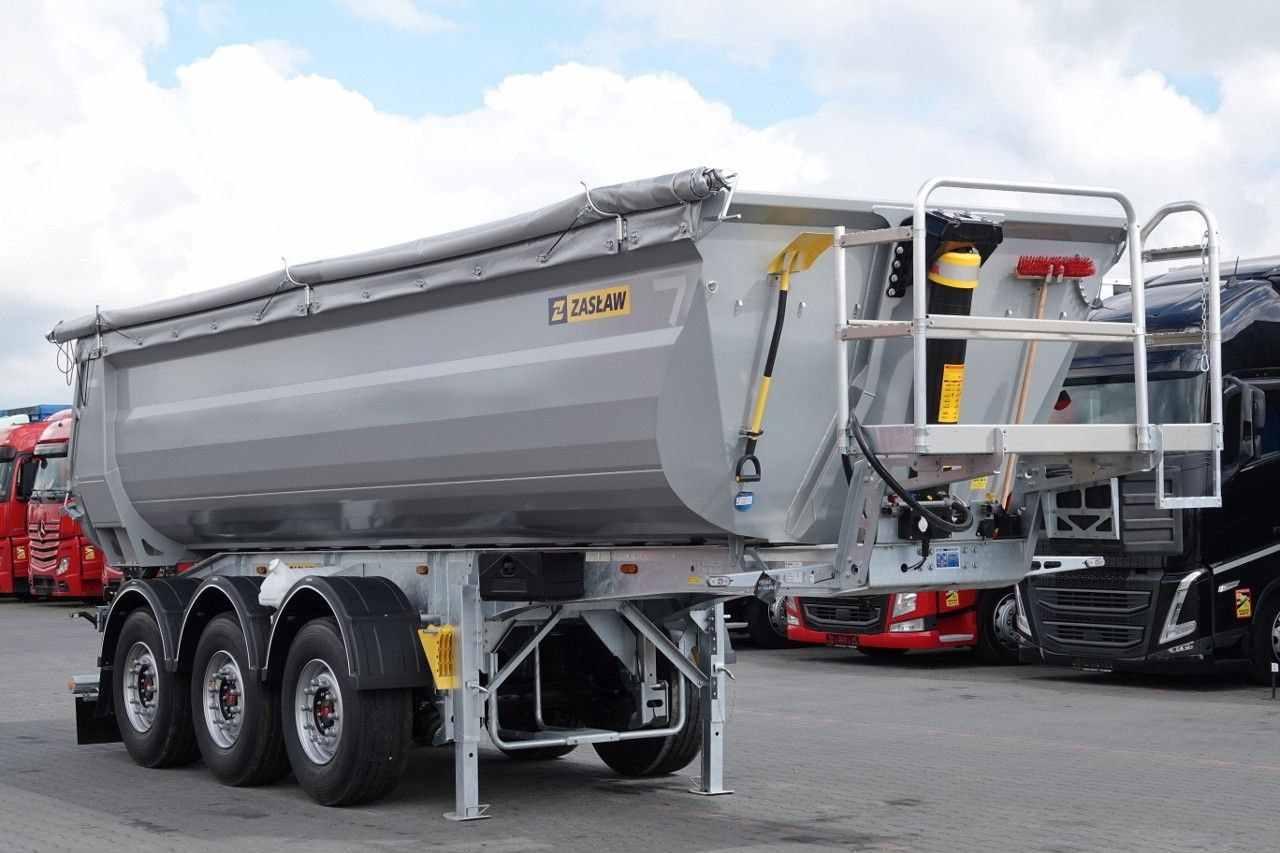 ZASŁAW WYWROTKA 26 m3 / FABRYCZNIE NOWA / STALOWA / RYN - قلابة نصف مقطورة نصف مقطورة قلابة: صورة 1 ZASŁAW WYWROTKA 26 m3 / FABRYCZNIE NOWA / STALOWA / RYN - قلابة نصف مقطورة نصف مقطورة قلابة: صورة 1