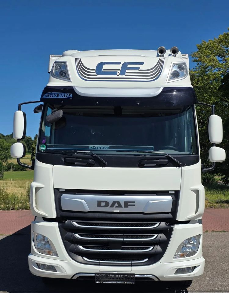 DAF CF290/CF320/FIRANKA/WINDA DHOLLANDIA / E6/JEDEN WŁAŚCICIEL/SPROWADZONY/22PALETY/2019/PODNOSZONY DACH/ JAK NOWY - شاحنة ستارة: صورة 3 DAF CF290/CF320/FIRANKA/WINDA DHOLLANDIA / E6/JEDEN WŁAŚCICIEL/SPROWADZONY/22PALETY/2019/PODNOSZONY DACH/ JAK NOWY - شاحنة ستارة: صورة 3