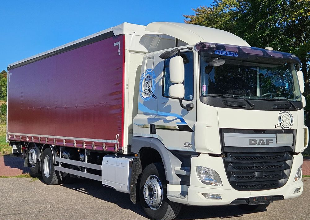 DAF CF370/410/BURTO-FIRANKA/RETARDER/WINDA/OŚ SKRĘTNA-PODNOSZONA/E6/SPROWADZONY/20PALET/BURTO-FIRANKA - شاحنة ستارة: صورة 2 DAF CF370/410/BURTO-FIRANKA/RETARDER/WINDA/OŚ SKRĘTNA-PODNOSZONA/E6/SPROWADZONY/20PALET/BURTO-FIRANKA - شاحنة ستارة: صورة 2