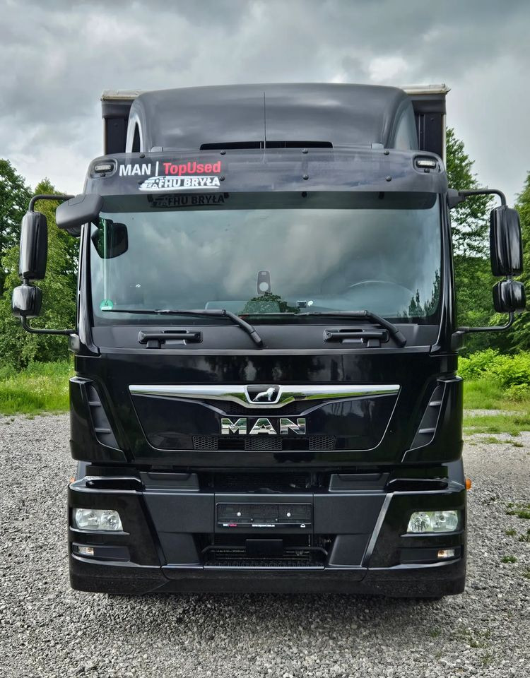 MAN TGM 12.290/15.290/E6/FIRANKA/BOCZNE DRZWI/BURTO-FIRANKA/18PALET/WINDA/NISKI PRZEBIEG/2018/CAŁY NA PODUSZKACH/SERWISOWANY - شاحنة ستارة: صورة 3 MAN TGM 12.290/15.290/E6/FIRANKA/BOCZNE DRZWI/BURTO-FIRANKA/18PALET/WINDA/NISKI PRZEBIEG/2018/CAŁY NA PODUSZKACH/SERWISOWANY - شاحنة ستارة: صورة 3