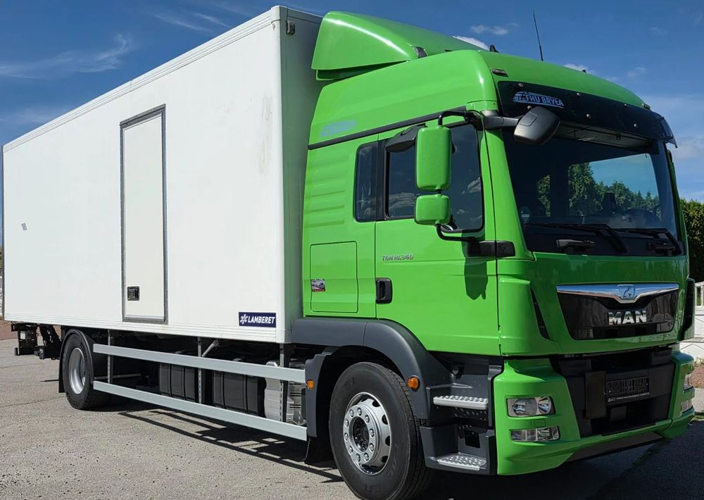 MAN TGM 18.340 / 18.290 / 15.290 / IZOTERMA / WINDA / 19PALET /E6 / SPROWADZONY / AUTOMAT / SYPIALKA / PIERWSZY WŁAŚCICIEL / BOCZNE DRZWI / STAN BARDZO DOBRY - شاحنة الفريزر: صورة 1 MAN TGM 18.340 / 18.290 / 15.290 / IZOTERMA / WINDA / 19PALET /E6 / SPROWADZONY / AUTOMAT / SYPIALKA / PIERWSZY WŁAŚCICIEL / BOCZNE DRZWI / STAN BARDZO DOBRY - شاحنة الفريزر: صورة 1