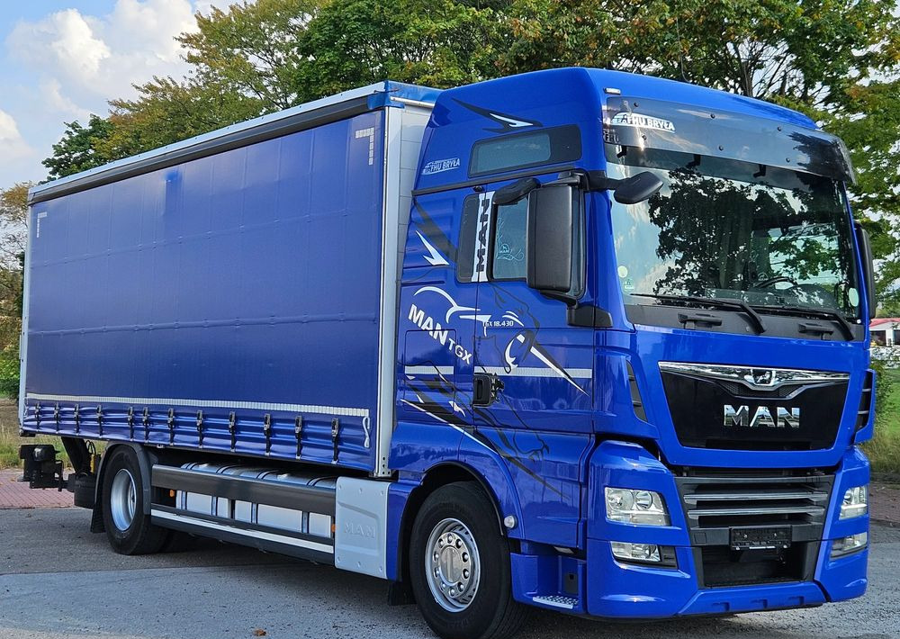 MAN TGX 18.430 / FIRANKA / WINDA / 300TYŚ PRZEBIEG / 2020 /E6 / KLIMA POSTOJOWA / SPROWADZONY / JAK NOWY / AUTOMAT - شاحنة ستارة: صورة 2 MAN TGX 18.430 / FIRANKA / WINDA / 300TYŚ PRZEBIEG / 2020 /E6 / KLIMA POSTOJOWA / SPROWADZONY / JAK NOWY / AUTOMAT - شاحنة ستارة: صورة 2
