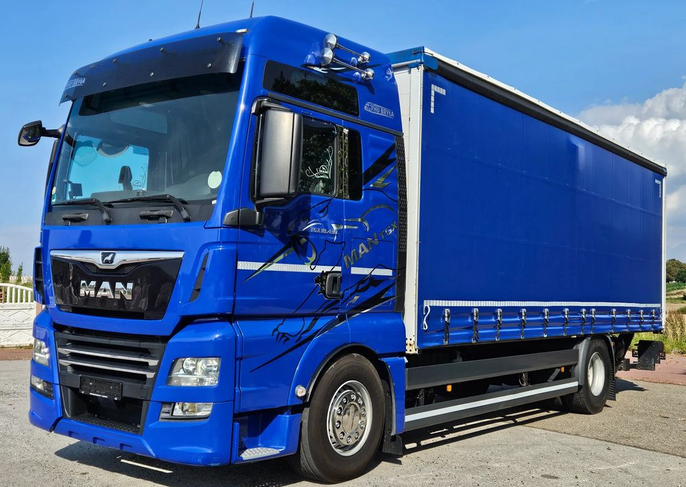 MAN TGX 18.430 / FIRANKA / WINDA / KLIMA POSTOJOWA / 300TYŚ PRZEBIEG / 2020 /E6 / KLIMA POSTOJOWA / SPROWADZONY / JAK NOWY / AUTOMAT - شاحنة ستارة: صورة 1 MAN TGX 18.430 / FIRANKA / WINDA / KLIMA POSTOJOWA / 300TYŚ PRZEBIEG / 2020 /E6 / KLIMA POSTOJOWA / SPROWADZONY / JAK NOWY / AUTOMAT - شاحنة ستارة: صورة 1