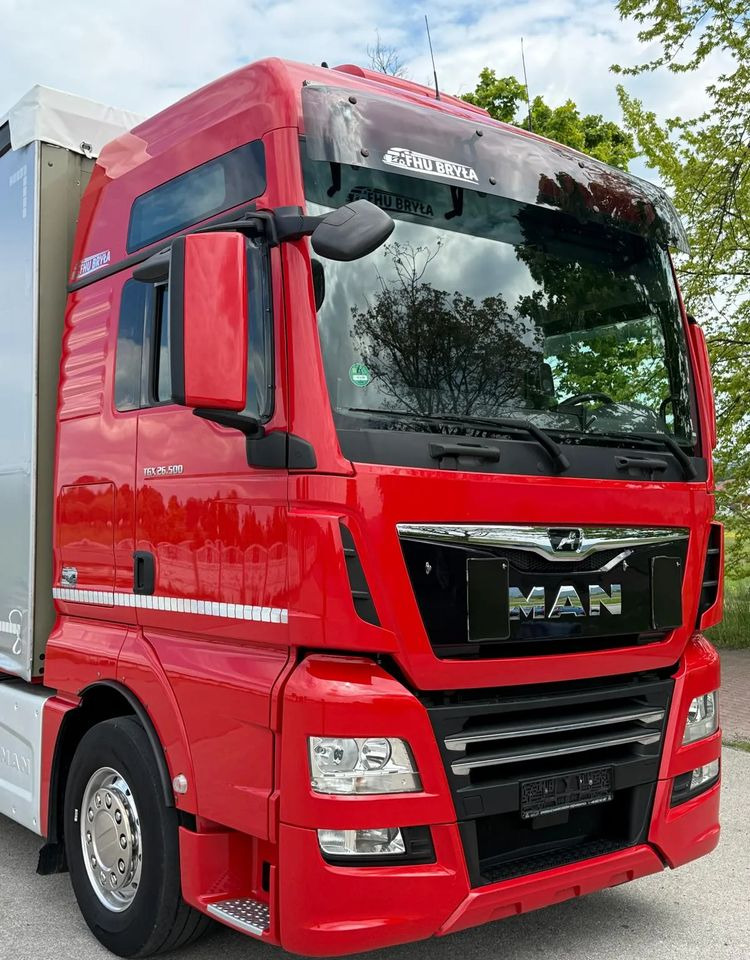 MAN TGX 26.500/LIFT/6X2/KLIMA POSTOJOWA/18PALET/E6/FIRANKA/WINDA/NISKI PRZEBIEG/JEDEN WŁAŚCICIEL/PODWIESZANA OŚ - شاحنة ستارة: صورة 3 MAN TGX 26.500/LIFT/6X2/KLIMA POSTOJOWA/18PALET/E6/FIRANKA/WINDA/NISKI PRZEBIEG/JEDEN WŁAŚCICIEL/PODWIESZANA OŚ - شاحنة ستارة: صورة 3