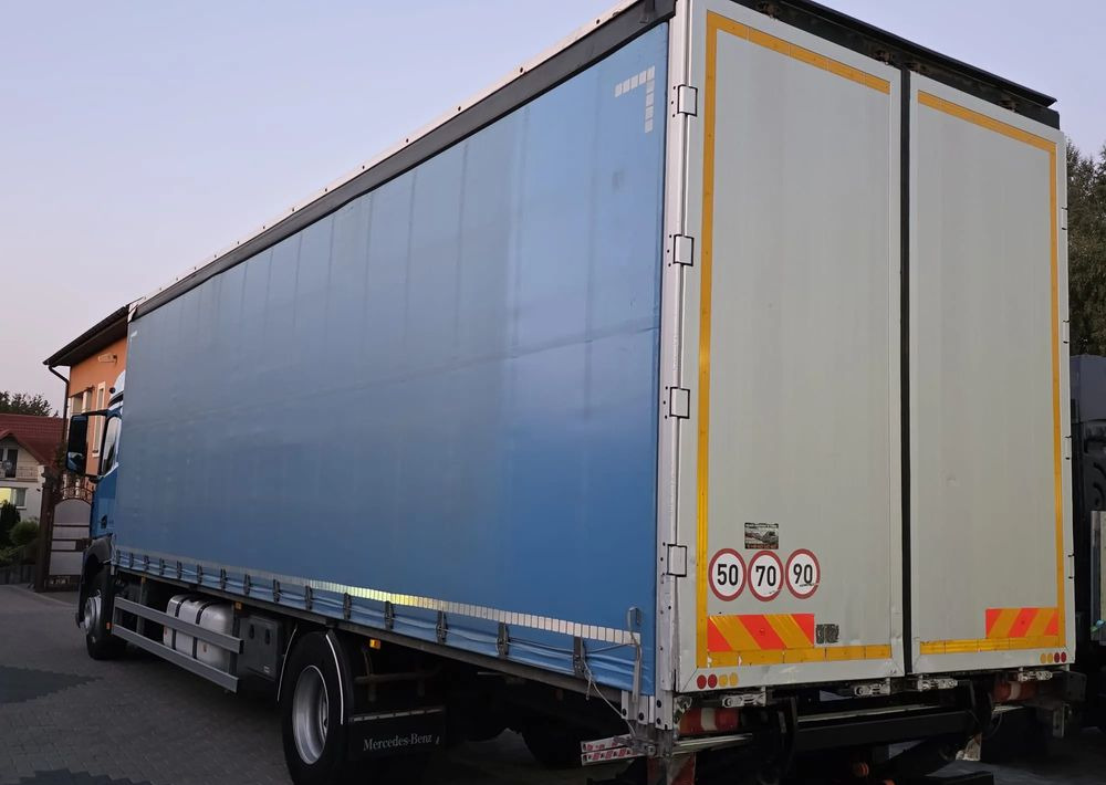 شاحنة ستارة Mercedes-Benz ACTROS 1833 / FIRANKA/ WINDA / 22PALETY / 8760 ŁADOWNOŚĆ / AUTOMAT / DUŻY SILNIK  / SYPIALKA /: صورة 7