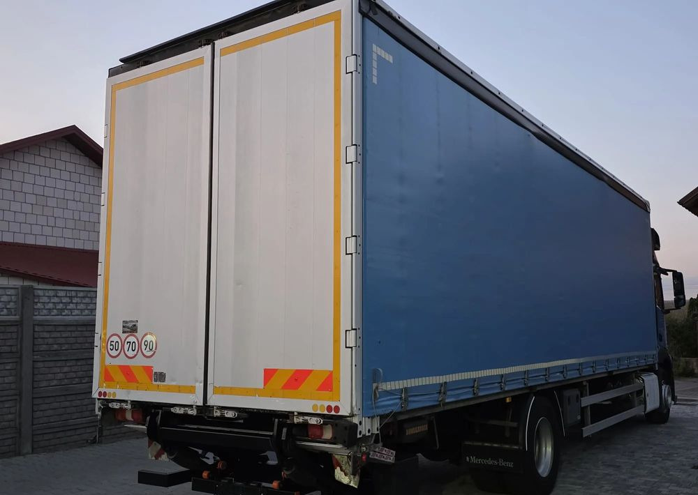 شاحنة ستارة Mercedes-Benz ACTROS 1833 / FIRANKA/ WINDA / 22PALETY / 8760 ŁADOWNOŚĆ / AUTOMAT / DUŻY SILNIK  / SYPIALKA /: صورة 6