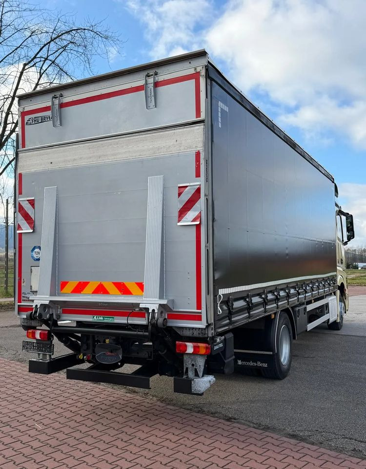 Mercedes-Benz ACTROS 1846 / FIRANKA / WINDA / 18 EUROPALET / AUTOMAT / Z NIEMIEC / 2019 / PRZEBIEG 370 TYŚ KM - شاحنة ستارة: صورة 5 Mercedes-Benz ACTROS 1846 / FIRANKA / WINDA / 18 EUROPALET / AUTOMAT / Z NIEMIEC / 2019 / PRZEBIEG 370 TYŚ KM - شاحنة ستارة: صورة 5