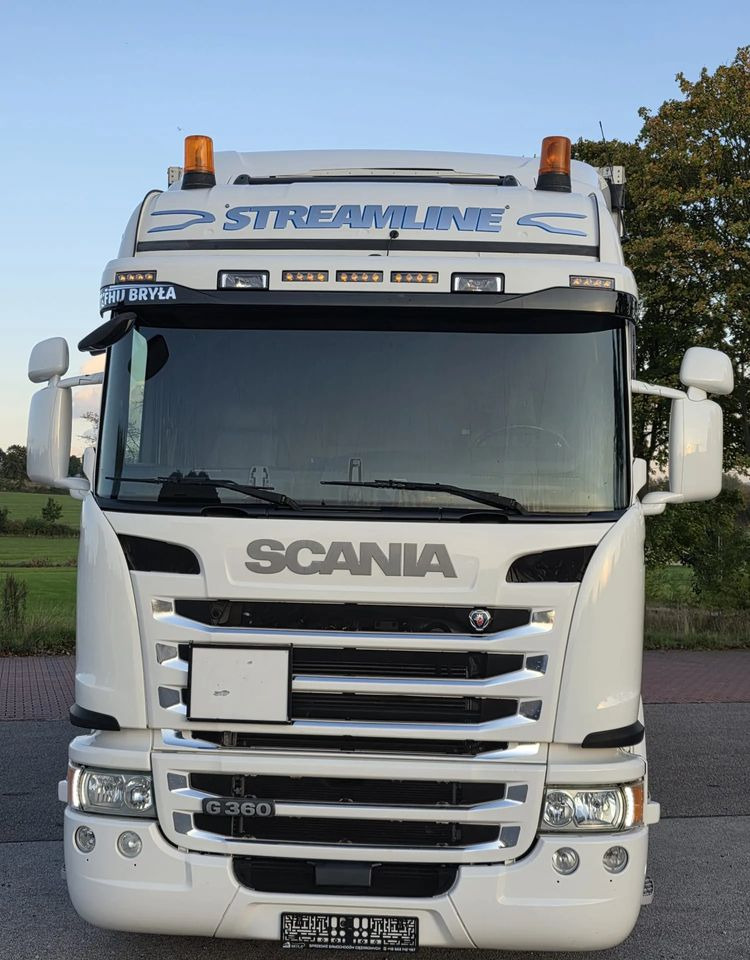 Scania G360 / BURTO-FIRANKA / 3 OSIE / WINDA / 20PALET / E6 / SYPIALNA KABINA / SPROWADZONY / JAK NOWA PRZEBIEG 490TYŚ / ŁADOWNOŚĆ 14500KG / - شاحنة ستارة: صورة 3 Scania G360 / BURTO-FIRANKA / 3 OSIE / WINDA / 20PALET / E6 / SYPIALNA KABINA / SPROWADZONY / JAK NOWA PRZEBIEG 490TYŚ / ŁADOWNOŚĆ 14500KG / - شاحنة ستارة: صورة 3