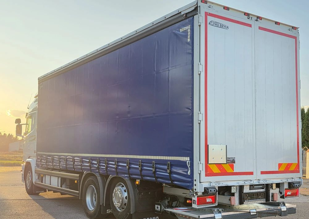 Scania G360 / BURTO-FIRANKA / 3 OSIE / WINDA / 20PALET / E6 / SYPIALNA KABINA / SPROWADZONY / JAK NOWA PRZEBIEG 490TYŚ / ŁADOWNOŚĆ 14500KG / - شاحنة ستارة: صورة 4 Scania G360 / BURTO-FIRANKA / 3 OSIE / WINDA / 20PALET / E6 / SYPIALNA KABINA / SPROWADZONY / JAK NOWA PRZEBIEG 490TYŚ / ŁADOWNOŚĆ 14500KG / - شاحنة ستارة: صورة 4