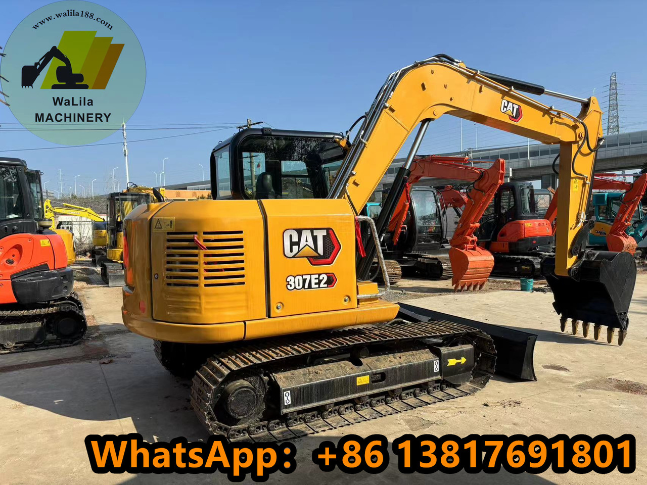 CAT 307E Caterpillar 307E2 - حفارة مُصَّغرة: صورة 1 CAT 307E Caterpillar 307E2 - حفارة مُصَّغرة: صورة 1