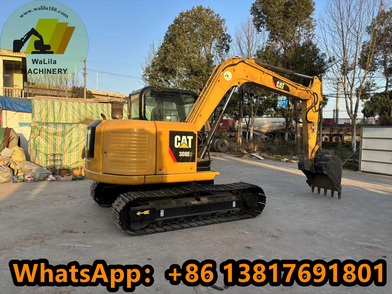 CAT 308 E 2 CR CAT308E2 CAT308E - حفارة مُصَّغرة: صورة 1 CAT 308 E 2 CR CAT308E2 CAT308E - حفارة مُصَّغرة: صورة 1