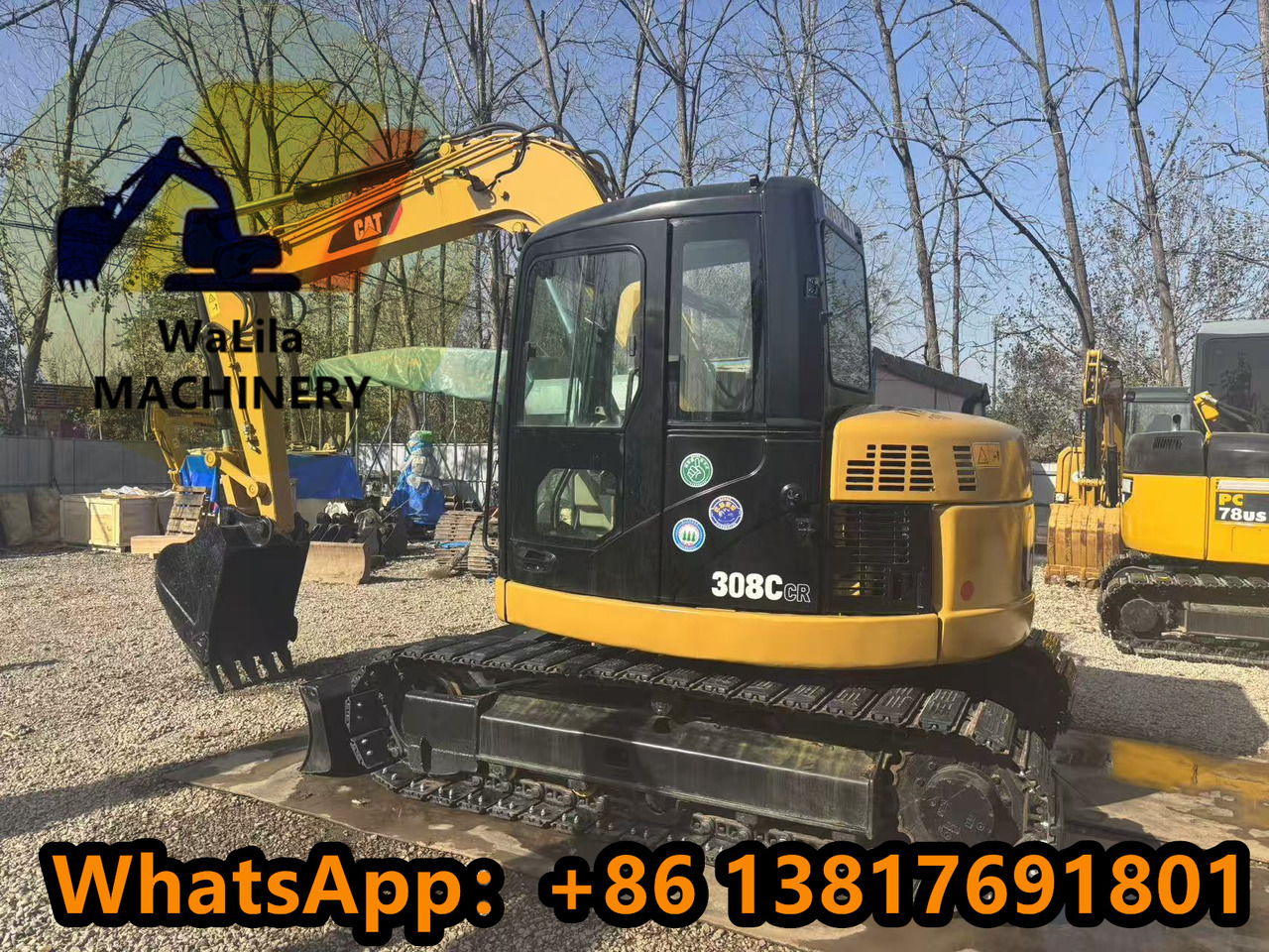CATERPILLAR 308CCR - حفار زحاف: صورة 1 CATERPILLAR 308CCR - حفار زحاف: صورة 1