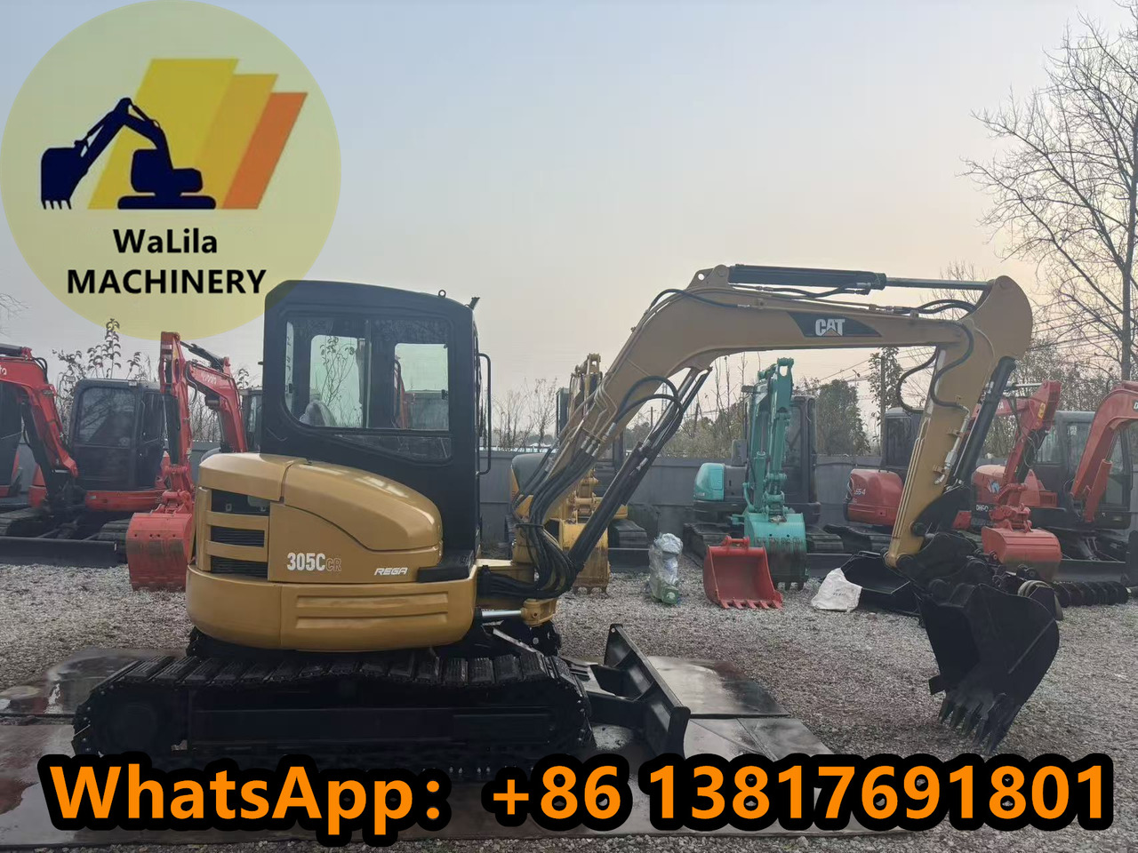 CATERPILLAR CAT305CCR - حفارة مُصَّغرة: صورة 1 CATERPILLAR CAT305CCR - حفارة مُصَّغرة: صورة 1