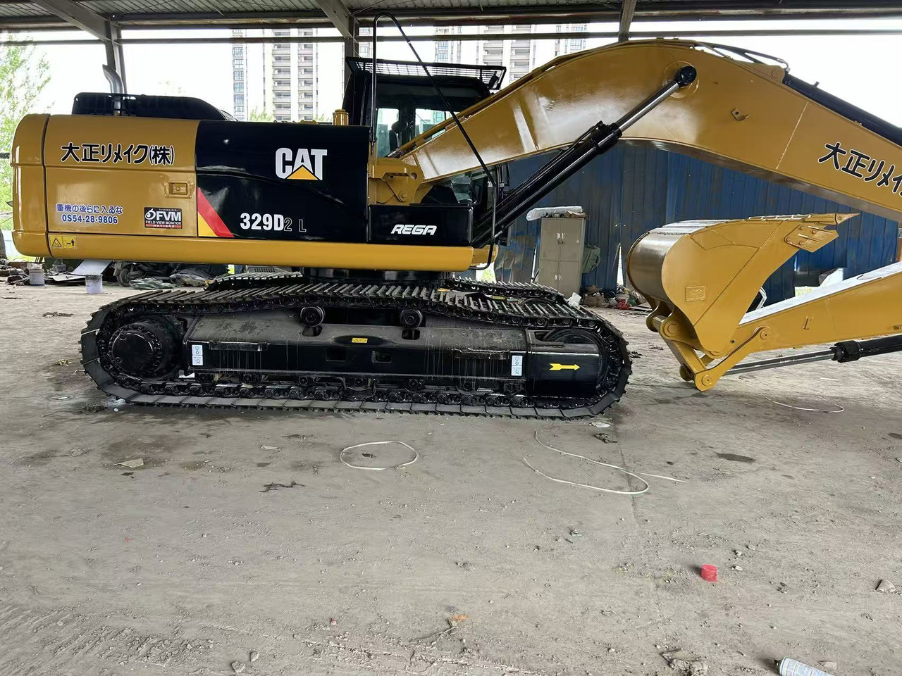 CATERPILLAR CAT329D - حفار زحاف: صورة 1 CATERPILLAR CAT329D - حفار زحاف: صورة 1