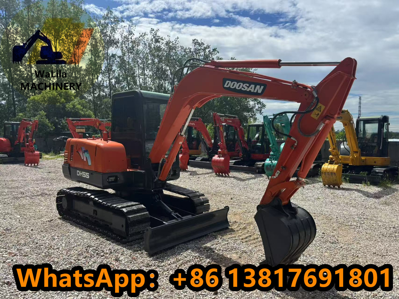 DOOSAN DH55 - حفارة مُصَّغرة: صورة 4 DOOSAN DH55 - حفارة مُصَّغرة: صورة 4