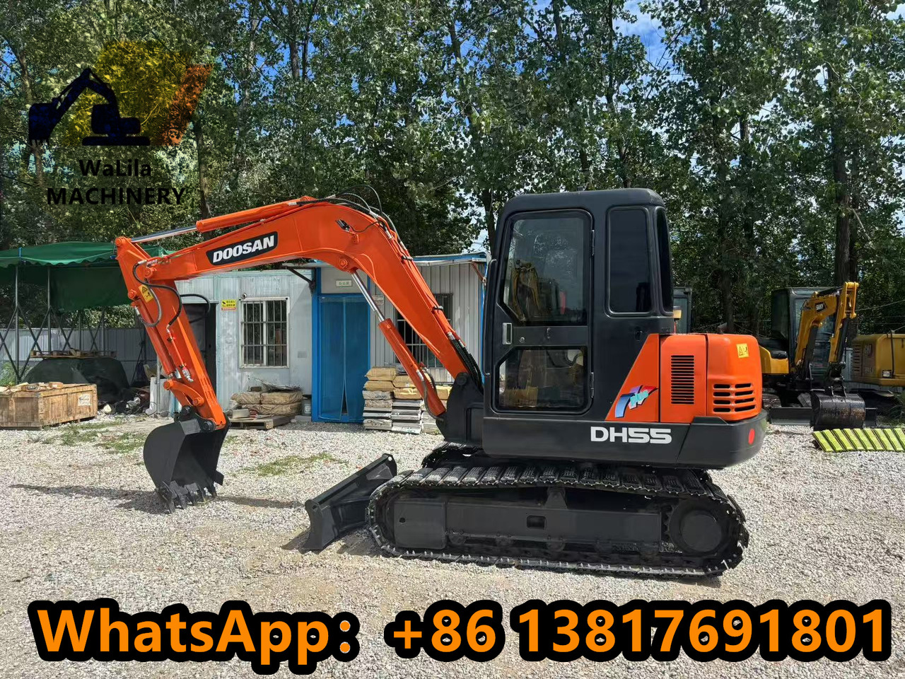 DOOSAN DH55 - حفارة مُصَّغرة: صورة 1 DOOSAN DH55 - حفارة مُصَّغرة: صورة 1
