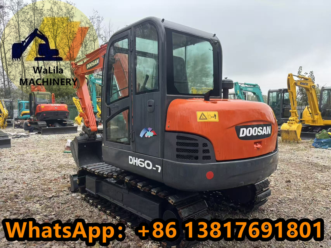 DOOSAN DH60-7 - حفارة مُصَّغرة: صورة 3 DOOSAN DH60-7 - حفارة مُصَّغرة: صورة 3