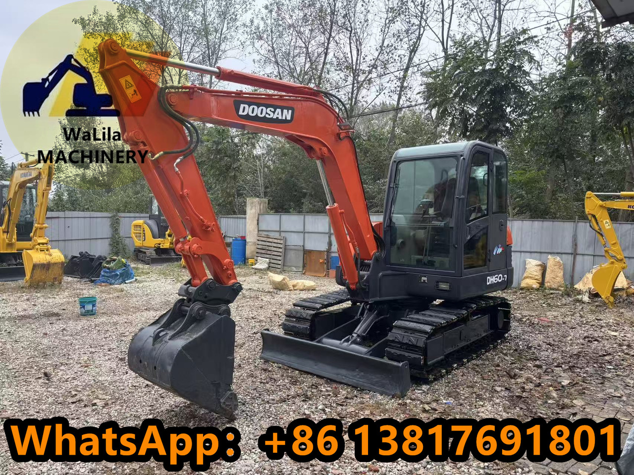 DOOSAN DH60-7 - حفارة مُصَّغرة: صورة 5 DOOSAN DH60-7 - حفارة مُصَّغرة: صورة 5