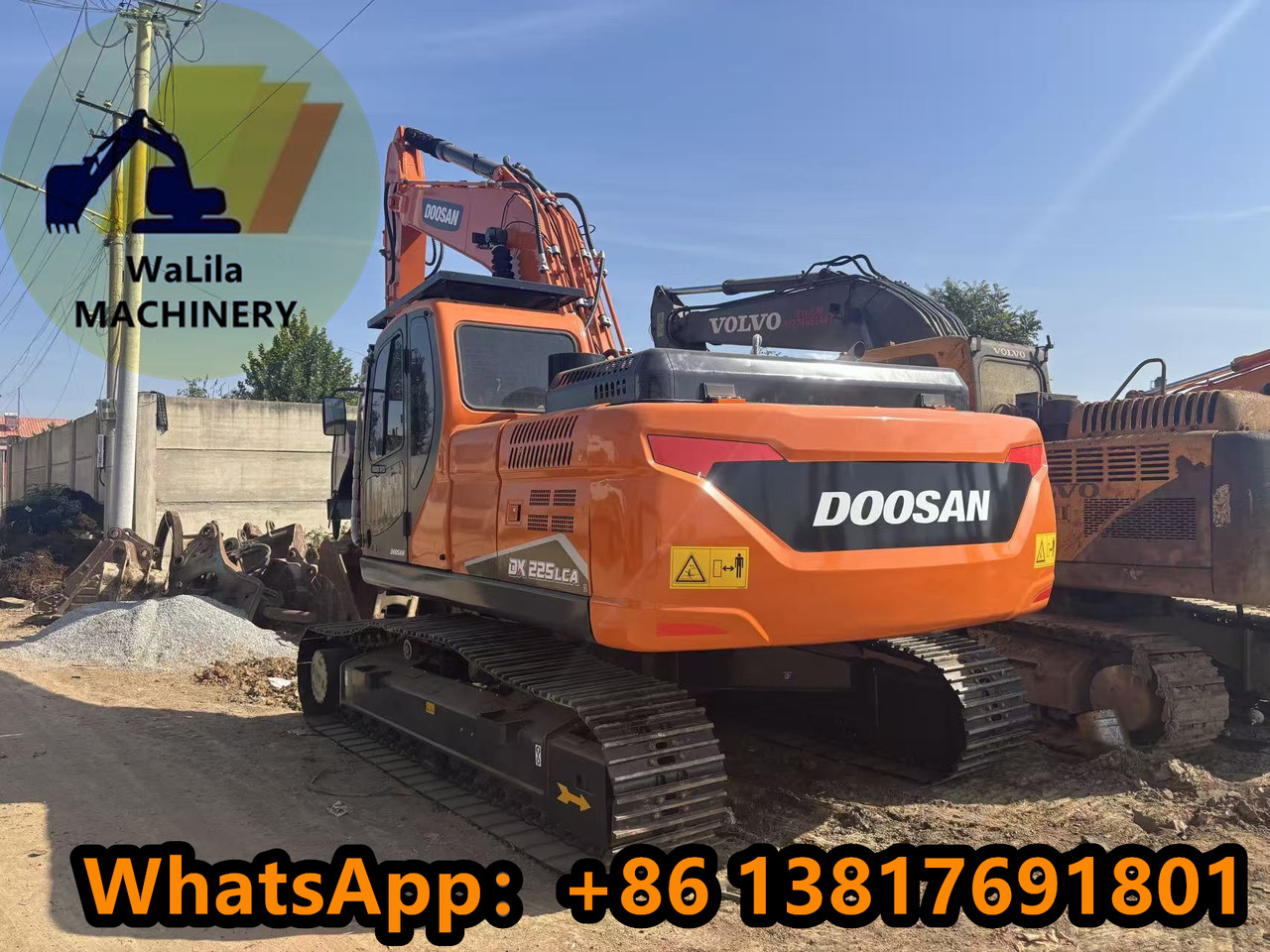 DOOSAN DX225LCA - حفار زحاف: صورة 1 DOOSAN DX225LCA - حفار زحاف: صورة 1