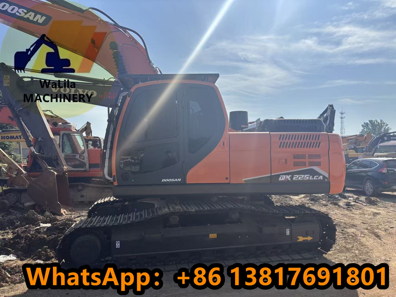 DOOSAN DX225LCA - حفار زحاف: صورة 3 DOOSAN DX225LCA - حفار زحاف: صورة 3