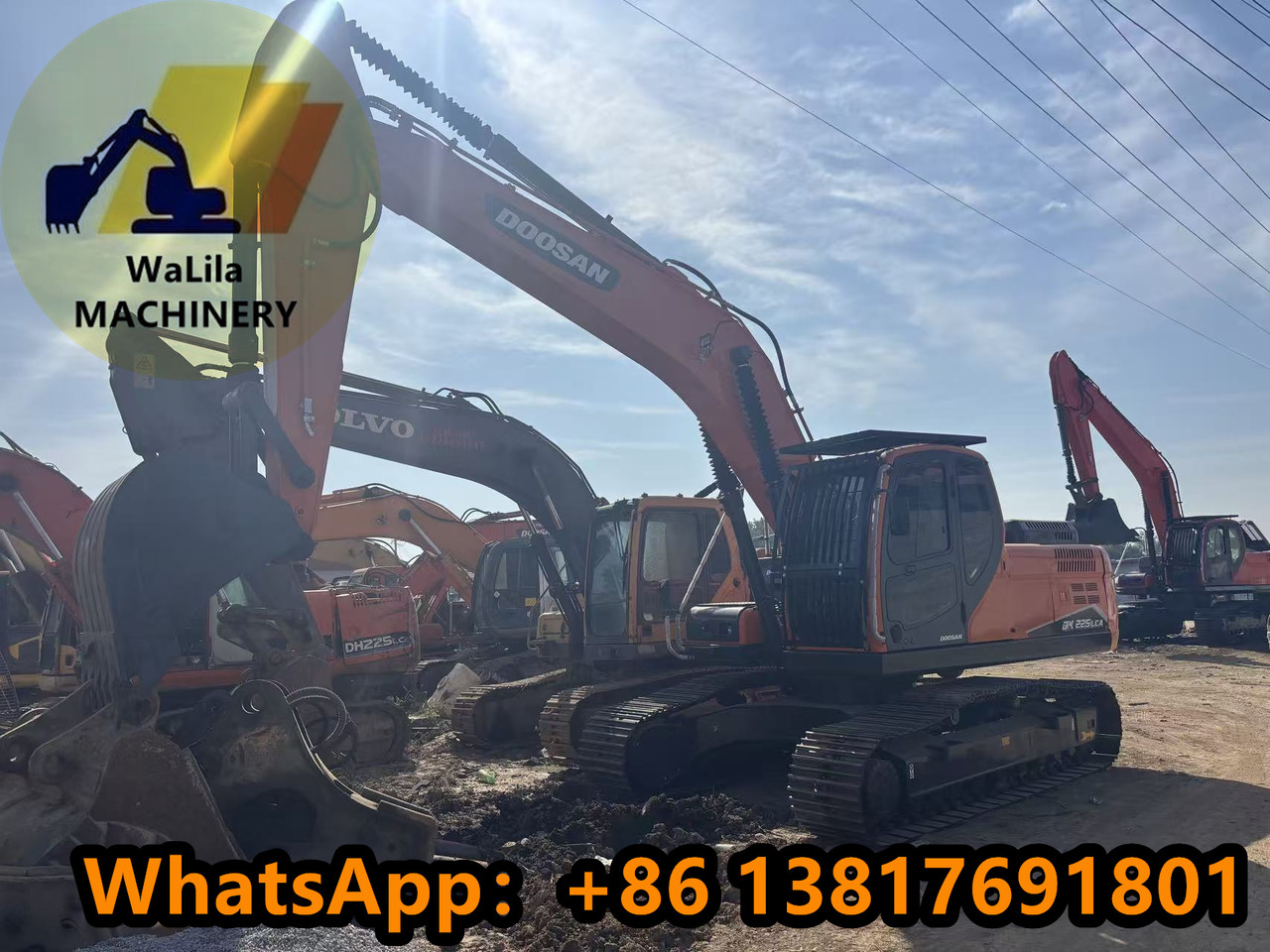 DOOSAN DX225LCA - حفار زحاف: صورة 2 DOOSAN DX225LCA - حفار زحاف: صورة 2