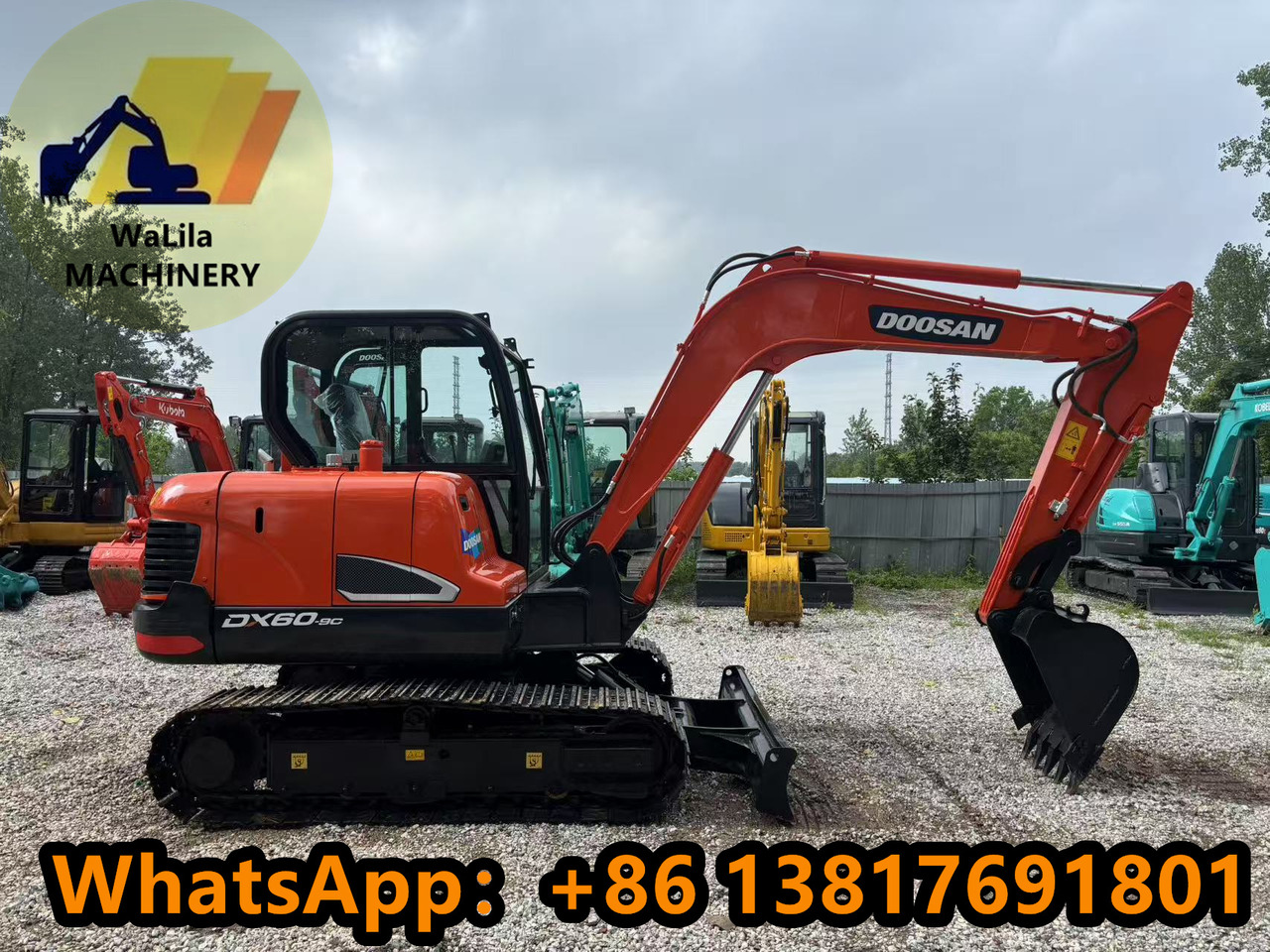 DOOSAN DX60-9 - حفارة مُصَّغرة: صورة 1 DOOSAN DX60-9 - حفارة مُصَّغرة: صورة 1