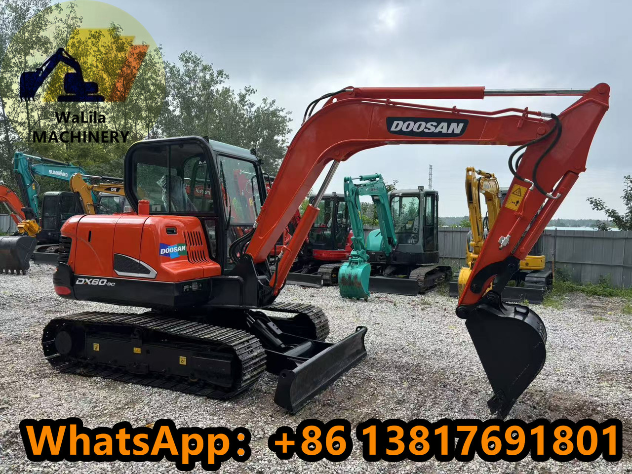DOOSAN DX60-9 - حفارة مُصَّغرة: صورة 5 DOOSAN DX60-9 - حفارة مُصَّغرة: صورة 5