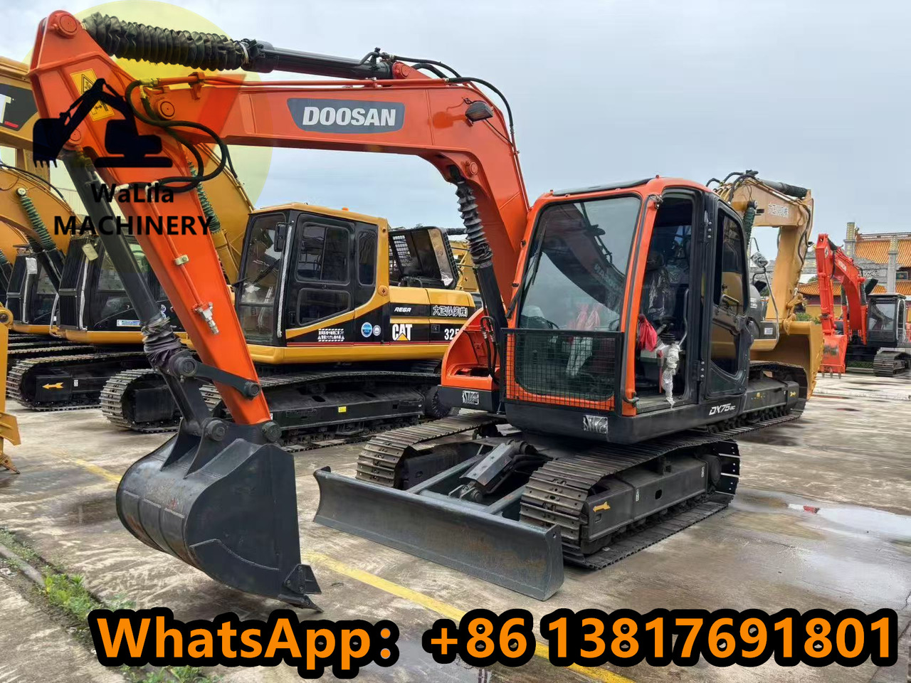 DOOSAN DX75-9 - حفارة مُصَّغرة: صورة 1 DOOSAN DX75-9 - حفارة مُصَّغرة: صورة 1