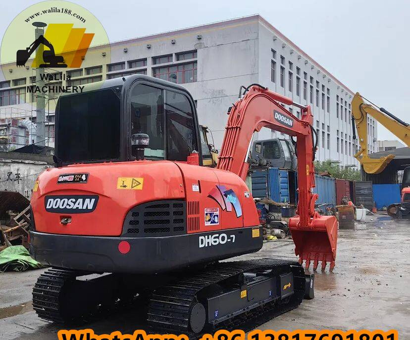 Doosan DH 60-7 - حفارة مُصَّغرة: صورة 3 Doosan DH 60-7 - حفارة مُصَّغرة: صورة 3