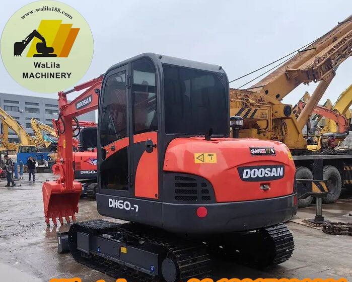 Doosan DH 60-7 - حفارة مُصَّغرة: صورة 4 Doosan DH 60-7 - حفارة مُصَّغرة: صورة 4