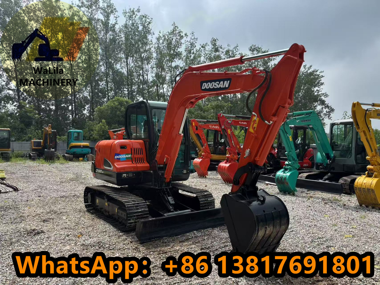 Doosan DX 60 - حفارة مُصَّغرة: صورة 2 Doosan DX 60 - حفارة مُصَّغرة: صورة 2