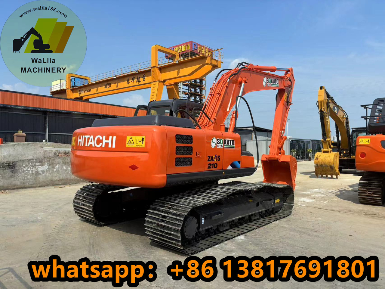 HITACHI ZX210 - حفار زحاف: صورة 2 HITACHI ZX210 - حفار زحاف: صورة 2