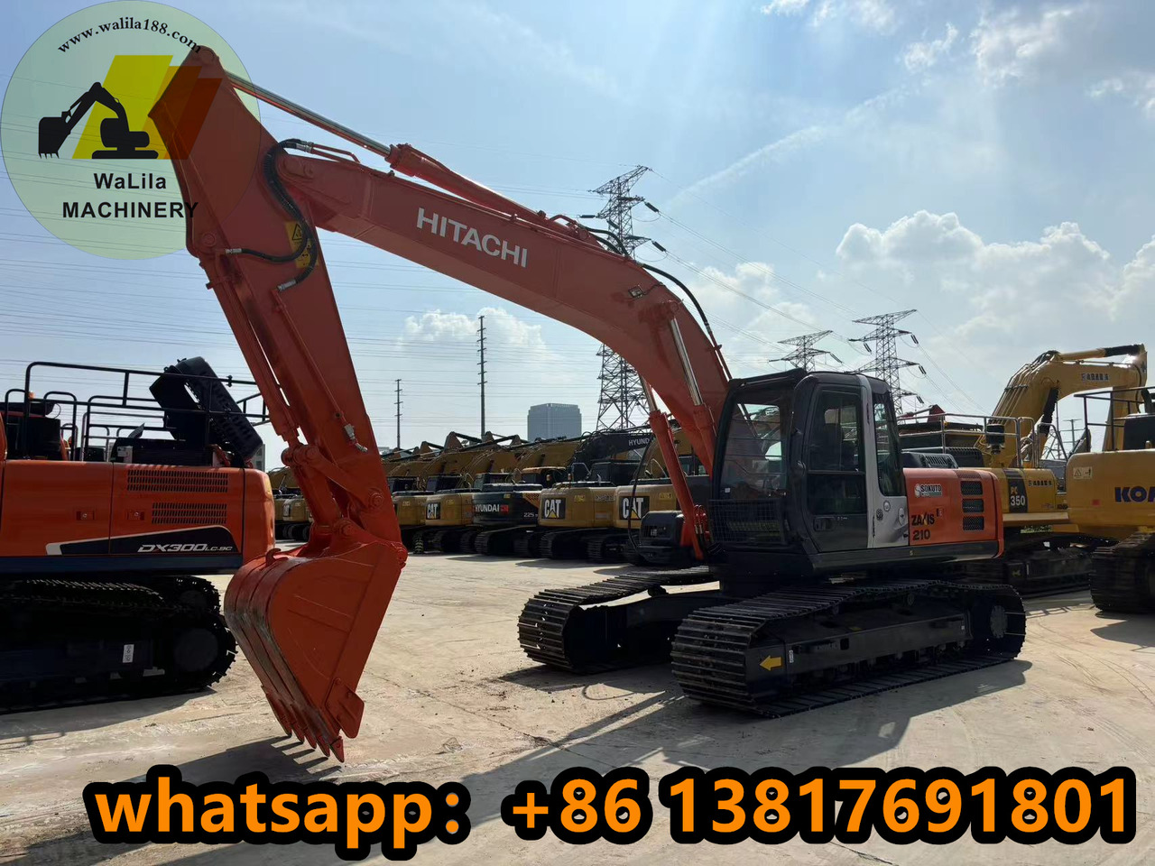 HITACHI ZX210 - حفار زحاف: صورة 4 HITACHI ZX210 - حفار زحاف: صورة 4