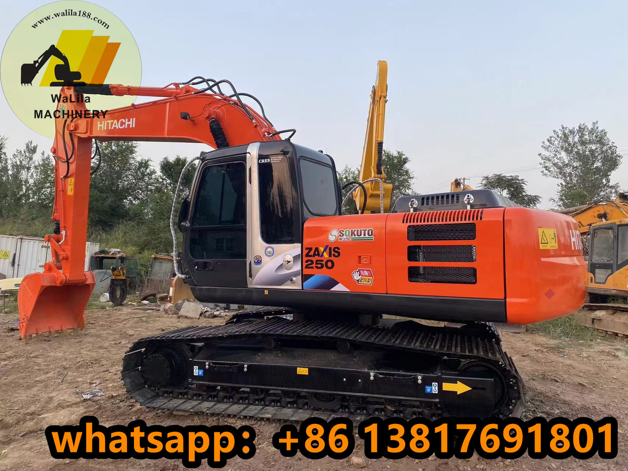 HITACHI ZX250-3G - حفار زحاف: صورة 1 HITACHI ZX250-3G - حفار زحاف: صورة 1