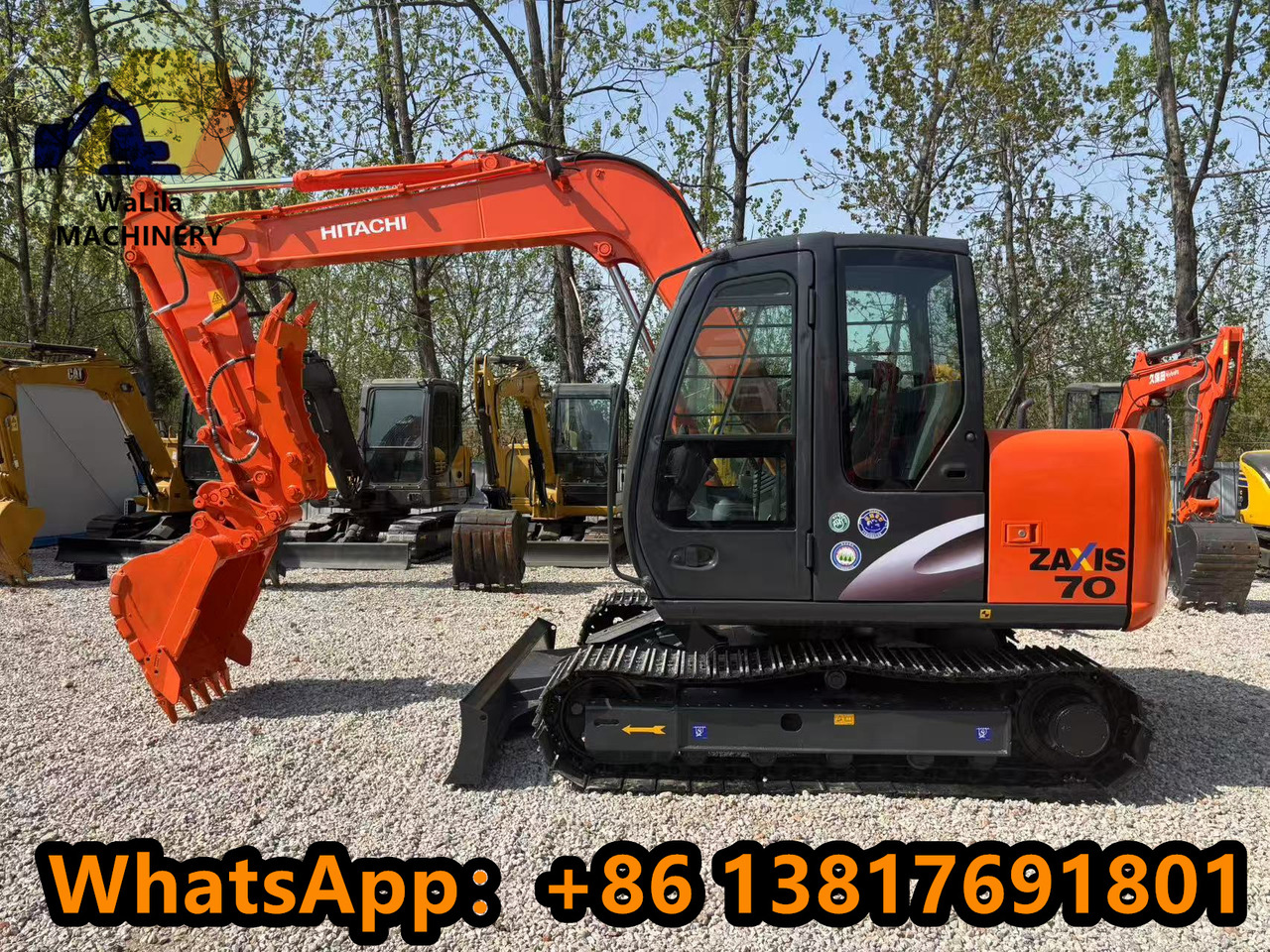 HITACHI ZX70 - حفارة مُصَّغرة: صورة 1 HITACHI ZX70 - حفارة مُصَّغرة: صورة 1
