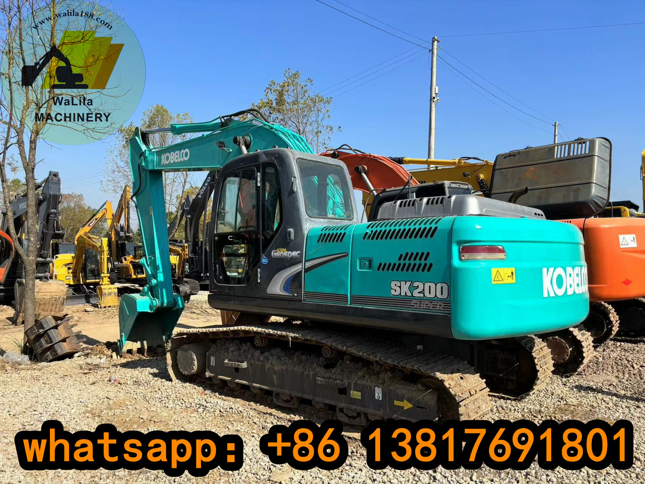 KOBELCO SK 200-8 - حفار زحاف: صورة 1 KOBELCO SK 200-8 - حفار زحاف: صورة 1