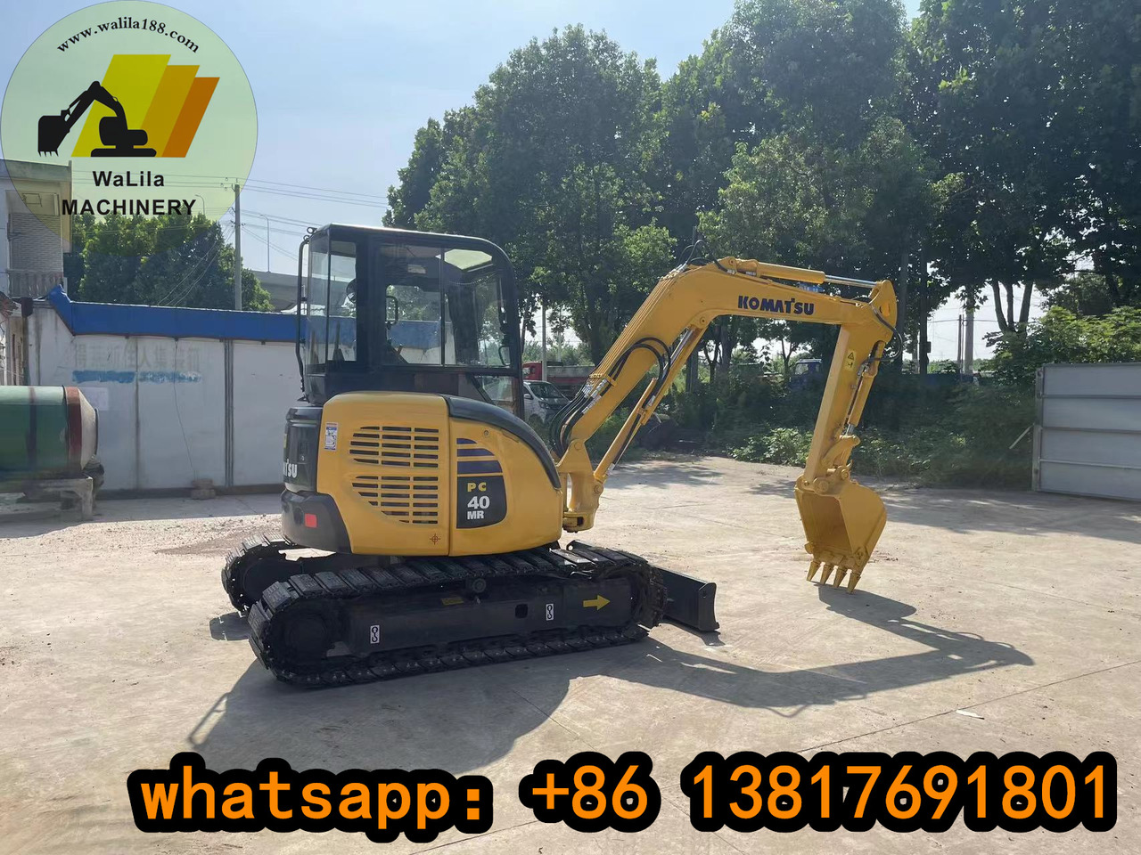 KOMATSU PC 40 MR-3 - حفارة مُصَّغرة: صورة 5 KOMATSU PC 40 MR-3 - حفارة مُصَّغرة: صورة 5