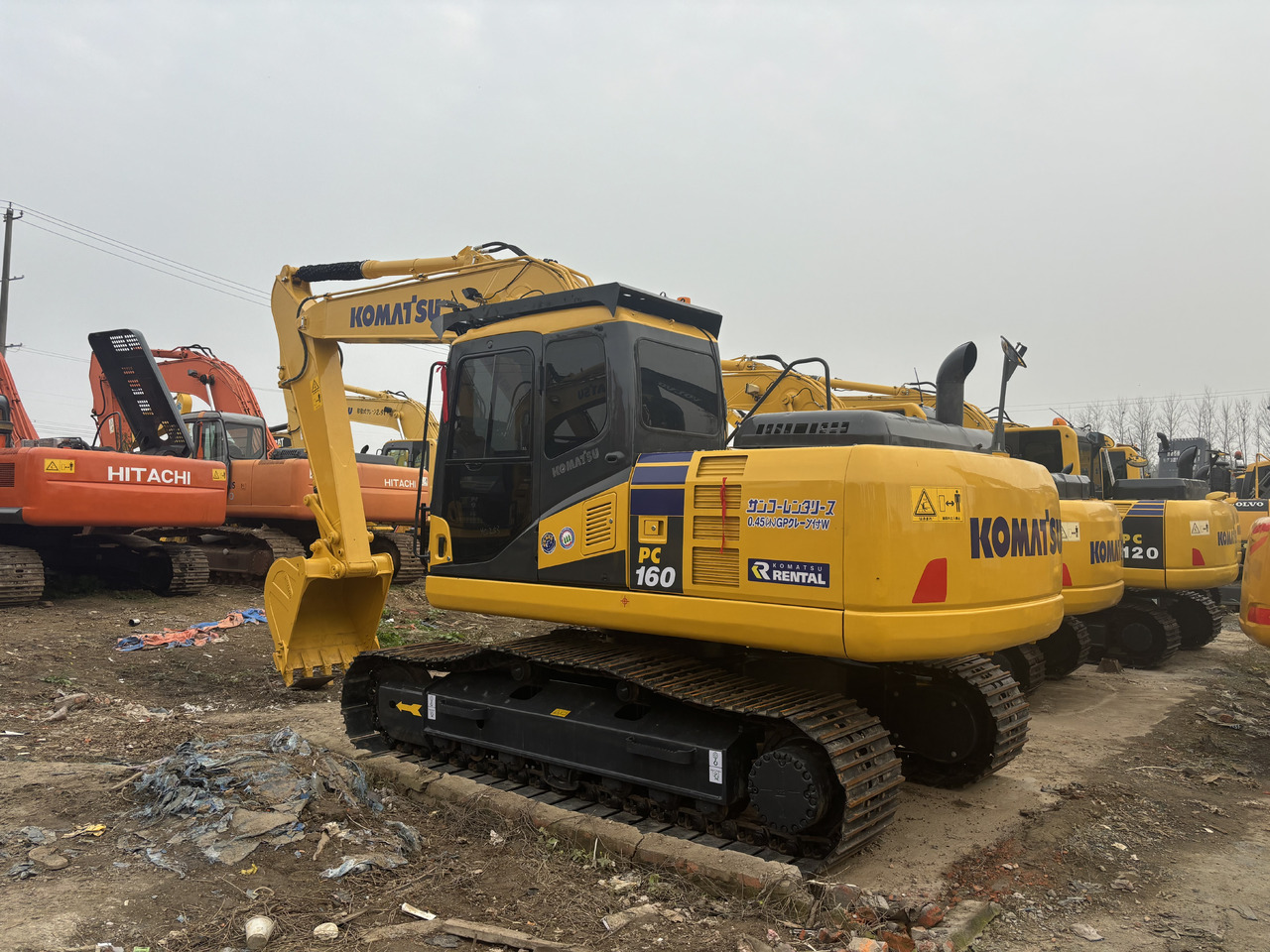 KOMATSU PC160 - حفار زحاف: صورة 1 KOMATSU PC160 - حفار زحاف: صورة 1