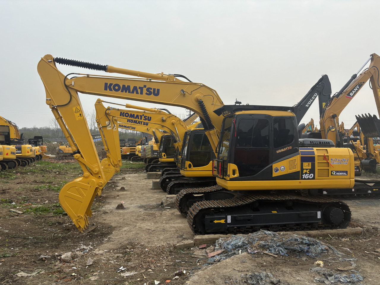 KOMATSU PC160 - حفار زحاف: صورة 5 KOMATSU PC160 - حفار زحاف: صورة 5