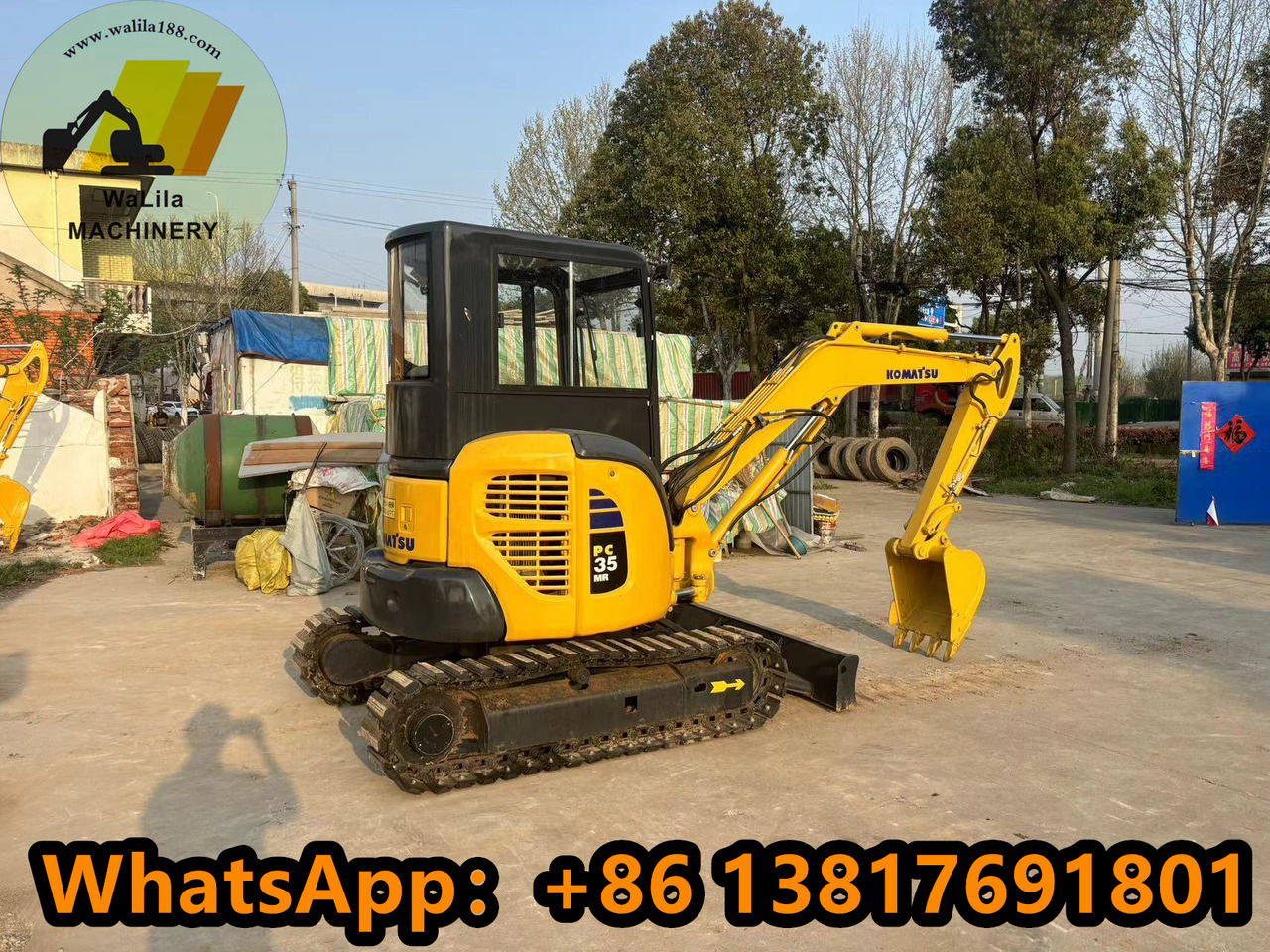 KOMATSU PC35MR - حفارة مُصَّغرة: صورة 3 KOMATSU PC35MR - حفارة مُصَّغرة: صورة 3