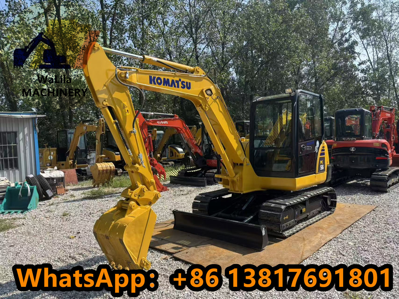 KOMATSU PC56-7 - حفارة مُصَّغرة: صورة 4 KOMATSU PC56-7 - حفارة مُصَّغرة: صورة 4