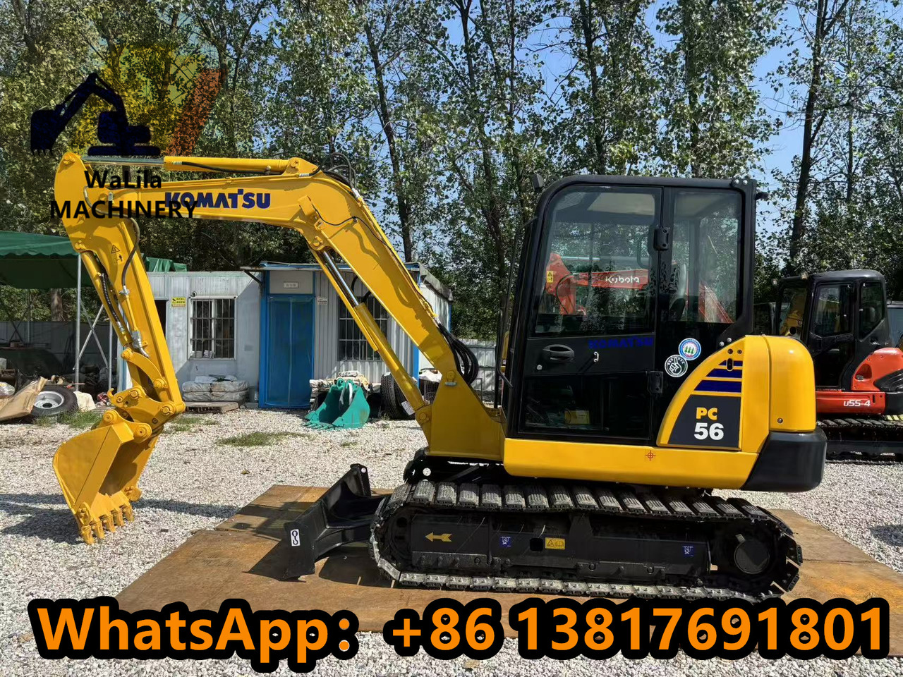 KOMATSU PC56-7 - حفارة مُصَّغرة: صورة 5 KOMATSU PC56-7 - حفارة مُصَّغرة: صورة 5