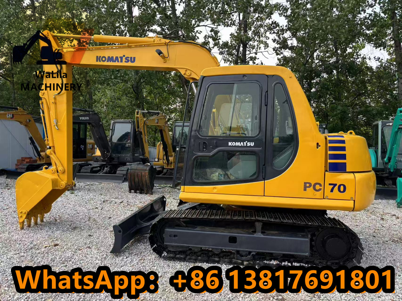 KOMATSU PC70 - حفارة مُصَّغرة: صورة 1 KOMATSU PC70 - حفارة مُصَّغرة: صورة 1