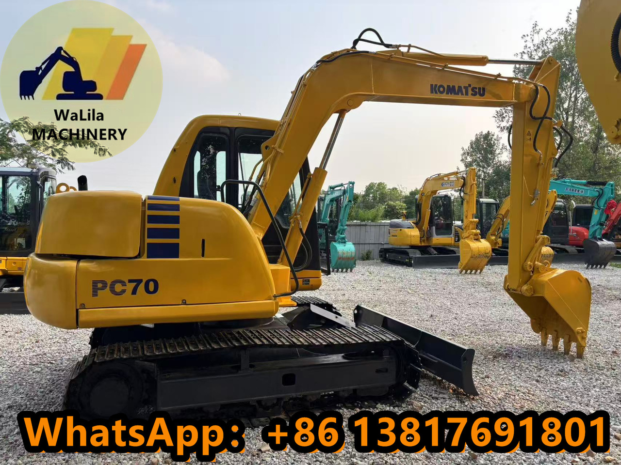 KOMATSU PC70 - حفارة مُصَّغرة: صورة 2 KOMATSU PC70 - حفارة مُصَّغرة: صورة 2
