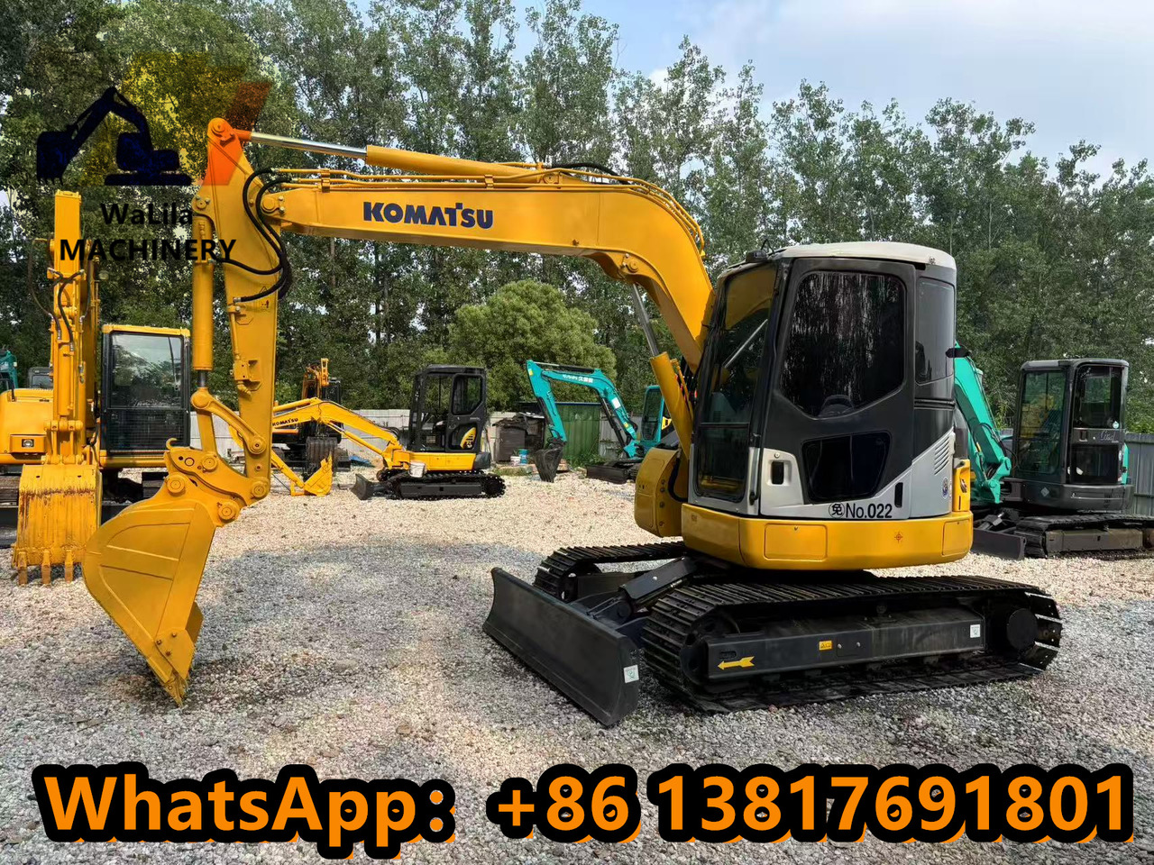 حفارة مُصَّغرة KOMATSU PC78-6US: صورة 8