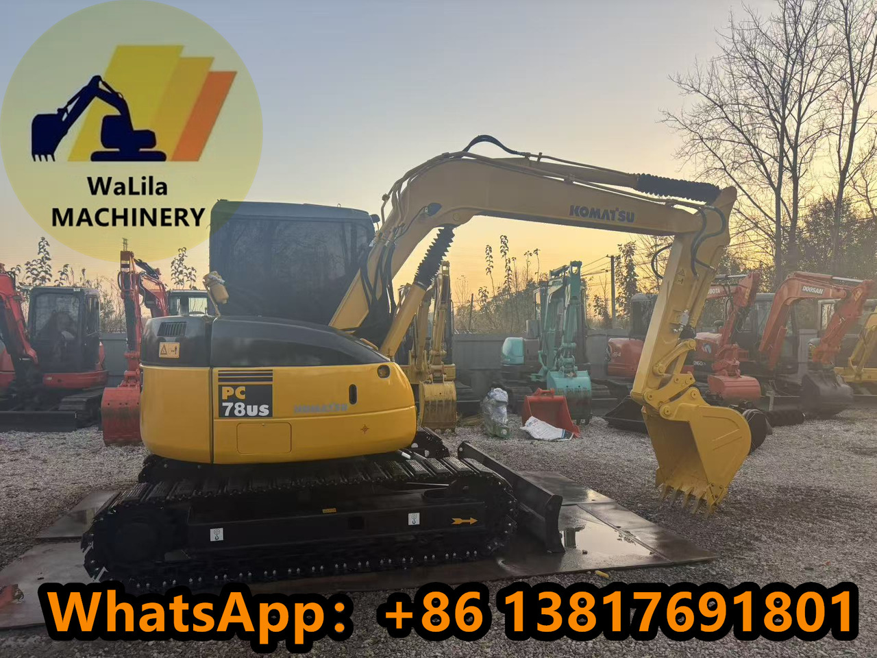 KOMATSU PC78US - حفارة مُصَّغرة: صورة 1 KOMATSU PC78US - حفارة مُصَّغرة: صورة 1