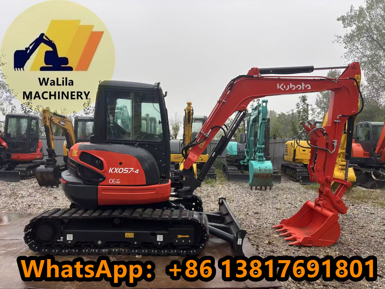 KUBOTA KX057-4 - حفارة مُصَّغرة: صورة 1 KUBOTA KX057-4 - حفارة مُصَّغرة: صورة 1