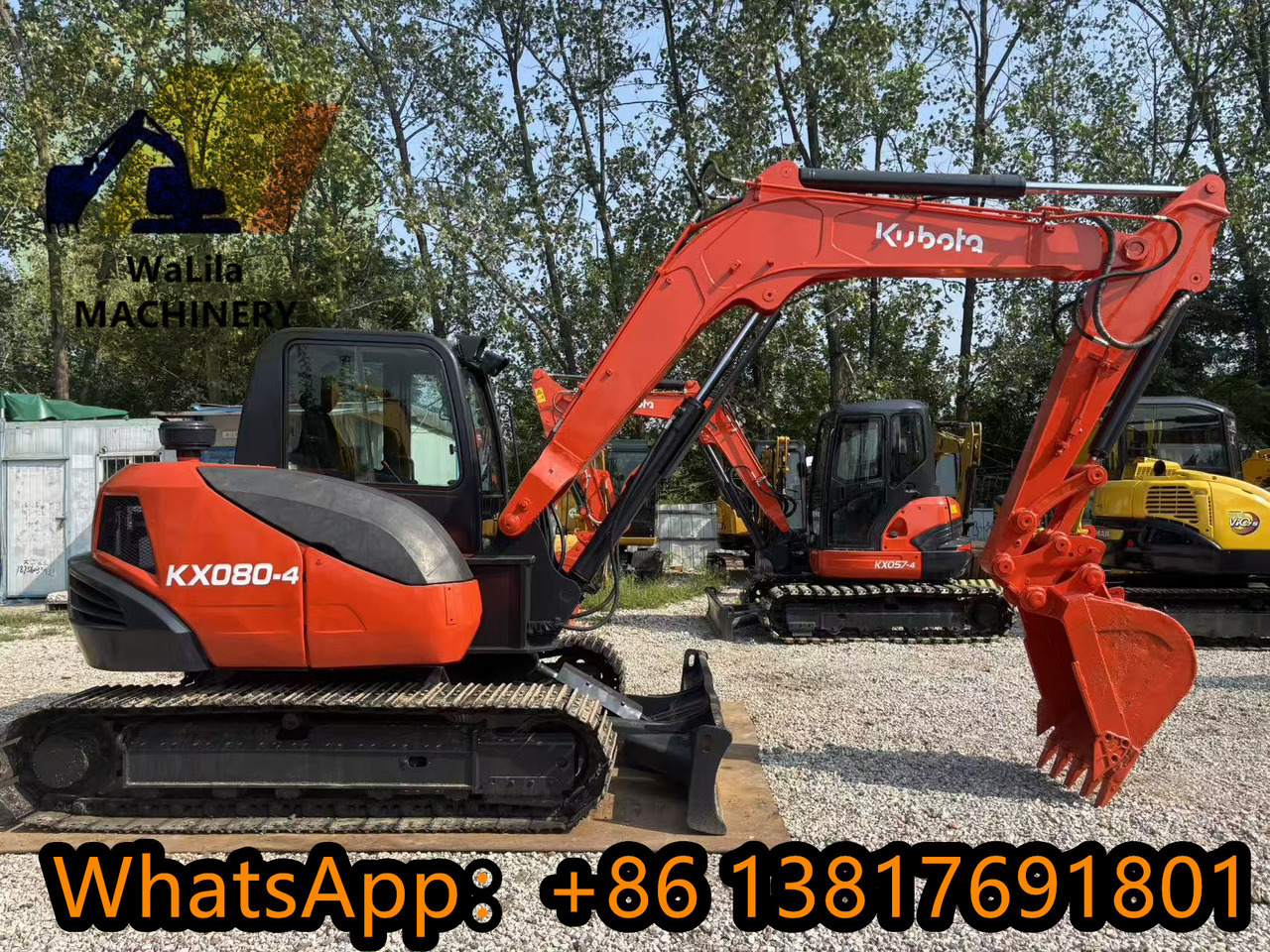 KUBOTA KX080 - حفارة مُصَّغرة: صورة 5 KUBOTA KX080 - حفارة مُصَّغرة: صورة 5
