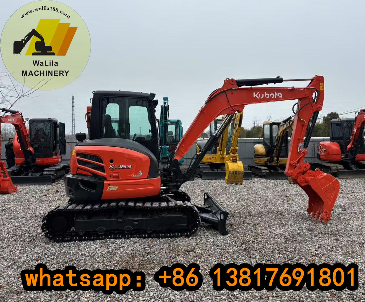 KUBOTA KX163 - حفارة مُصَّغرة: صورة 1 KUBOTA KX163 - حفارة مُصَّغرة: صورة 1